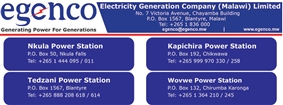 EGENCO (Electricity Generation Company Malawi Limited)