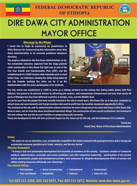 FDRE Dire Dawa City Administration Mayor Office